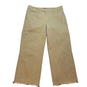 31x28 Sanctuary Standard Surplus Khaki Pants Raw Hem Capri